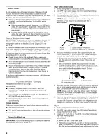 Предварительный просмотр 8 страницы Whirlpool WRS335FDDB User Instructions