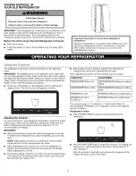 Предварительный просмотр 2 страницы Whirlpool WRS342FIAB00 User Manual