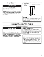 Предварительный просмотр 3 страницы Whirlpool WRS537SIAB Use & Care Manual