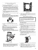 Предварительный просмотр 15 страницы Whirlpool WRS537SIAB Use & Care Manual