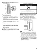 Предварительный просмотр 7 страницы Whirlpool WRS537SIAB00 User Instructions