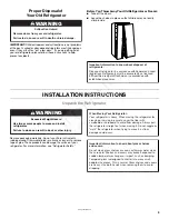 Предварительный просмотр 3 страницы Whirlpool WRS571CIDM User Instructions