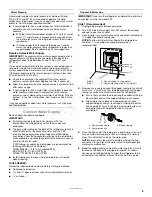 Предварительный просмотр 9 страницы Whirlpool WRS571CIDM User Instructions