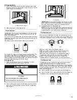 Предварительный просмотр 15 страницы Whirlpool WRS571CIDM User Instructions