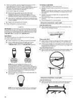 Предварительный просмотр 18 страницы Whirlpool WRS586FIEM1 User Instructions