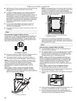 Предварительный просмотр 42 страницы Whirlpool WRS586FIEM1 User Instructions