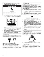 Preview for 14 page of Whirlpool WRS588FIHZ00 User Instructions