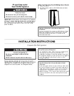 Preview for 3 page of Whirlpool WRS950SIAM01 User Instructions