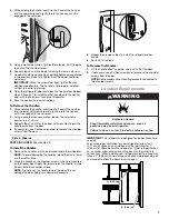 Preview for 7 page of Whirlpool WRS950SIAM01 User Instructions