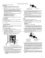 Preview for 9 page of Whirlpool WRS950SIAM01 User Instructions