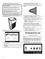 Preview for 12 page of Whirlpool WRS950SIAM01 User Instructions