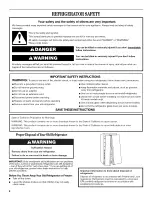 Предварительный просмотр 2 страницы Whirlpool WRS965CIAE00 User Instructions