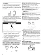 Предварительный просмотр 8 страницы Whirlpool WRS965CIAE00 User Instructions