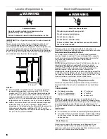 Предварительный просмотр 8 страницы Whirlpool WRS970CIDE-BL User Instructions