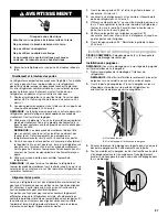 Предварительный просмотр 27 страницы Whirlpool WRS973CIDM Installation Manual