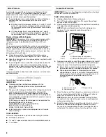 Предварительный просмотр 8 страницы Whirlpool WRS975SIDM Installation Instructions And Owner'S Manua