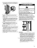 Предварительный просмотр 27 страницы Whirlpool WRS975SIDM Installation Instructions And Owner'S Manua