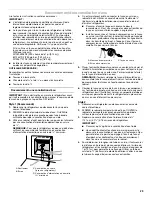 Предварительный просмотр 29 страницы Whirlpool WRS975SIDM Installation Instructions And Owner'S Manua