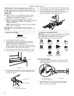 Предварительный просмотр 6 страницы Whirlpool WRT108FZDB User Instructions
