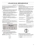 Предварительный просмотр 31 страницы Whirlpool WRT108FZDB User Instructions