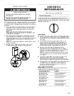 Предварительный просмотр 23 страницы Whirlpool WRT111SFAB User Instructions