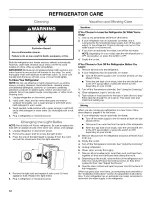 Preview for 12 page of Whirlpool WRT111SFAB00 User Instructions