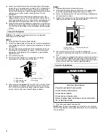 Предварительный просмотр 6 страницы Whirlpool WRT111SFD User Instructions