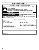 Preview for 2 page of Whirlpool WRT111SFDB User Instructions