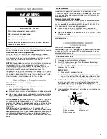 Preview for 5 page of Whirlpool WRT111SFDB User Instructions