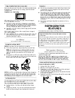 Preview for 10 page of Whirlpool WRT111SFDB User Instructions