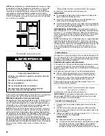 Preview for 20 page of Whirlpool WRT111SFDB User Instructions