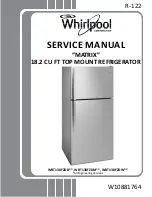 Предварительный просмотр 1 страницы Whirlpool WRT138FZDB SERIES Service Manual