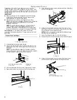 Предварительный просмотр 6 страницы Whirlpool WRT311FZBM User Instructions