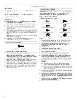 Preview for 6 page of Whirlpool WRT311FZDW Installation Instructions And Owner'S Manual