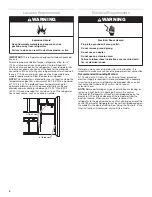 Предварительный просмотр 4 страницы Whirlpool WRT348FMEW User Instructions