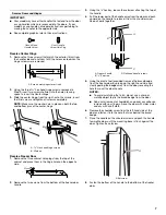 Предварительный просмотр 7 страницы Whirlpool WRT371SZBB User Instructions