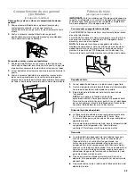 Предварительный просмотр 43 страницы Whirlpool WRT371SZBB User Instructions
