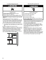 Предварительный просмотр 4 страницы Whirlpool WRT518SZFW User Instructions