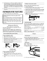 Предварительный просмотр 11 страницы Whirlpool WRT518SZFW User Instructions
