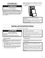 Предварительный просмотр 3 страницы Whirlpool WRT519SZDB User Instructions