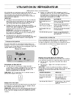 Предварительный просмотр 51 страницы Whirlpool WRT519SZDB User Instructions