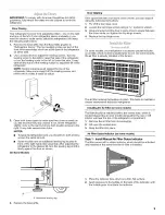 Предварительный просмотр 9 страницы Whirlpool WRT771REYB00 User Instructions