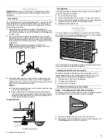 Предварительный просмотр 9 страницы Whirlpool  WRT771RWYW User Manual