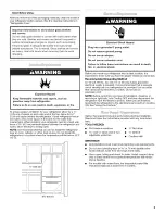 Предварительный просмотр 3 страницы Whirlpool WRX735SDBM00 User Instructions