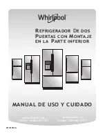 Предварительный просмотр 82 страницы Whirlpool WRX735SDHV Use & Care Manual