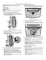 Предварительный просмотр 11 страницы Whirlpool WRX988SIBM Installation Instructions And Owner'S Manual