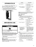 Предварительный просмотр 15 страницы Whirlpool WRX988SIBM Installation Instructions And Owner'S Manual