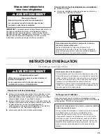 Предварительный просмотр 25 страницы Whirlpool WRX988SIBM Installation Instructions And Owner'S Manual