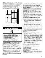 Предварительный просмотр 31 страницы Whirlpool WRX988SIBM Installation Instructions And Owner'S Manual