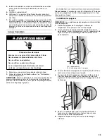 Предварительный просмотр 33 страницы Whirlpool WRX988SIBM Installation Instructions And Owner'S Manual